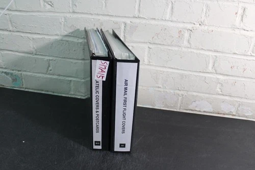 CKStamps : Impressive US Covers & Airmail Flight Stamps Collection In 2 Binders