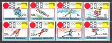 Ruanda - Yvert Briefmarken 443/50 * Mh Olympische Spiele Von Sapporo