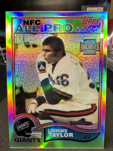 Lawrence Taylor #51 2001 Topps Archives Reserve card