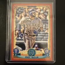 Joey Gallo 2013 Topps Gypsy Queen Red SP /10 Rangers Yankees Dodgers #124