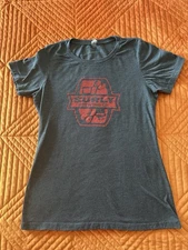 Women’s Surly Brewing Co Gray/Red T Shirt Large