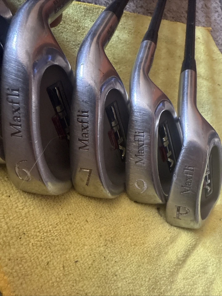 MAXFLI VHL Oversize Irons 3-PW NO 8! Regular Graphite Integrated TrueTemper RH - Image 4 of 4