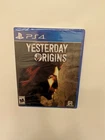 Yesterday Origins Playstation 4 PS4 Limited Run LRG #107