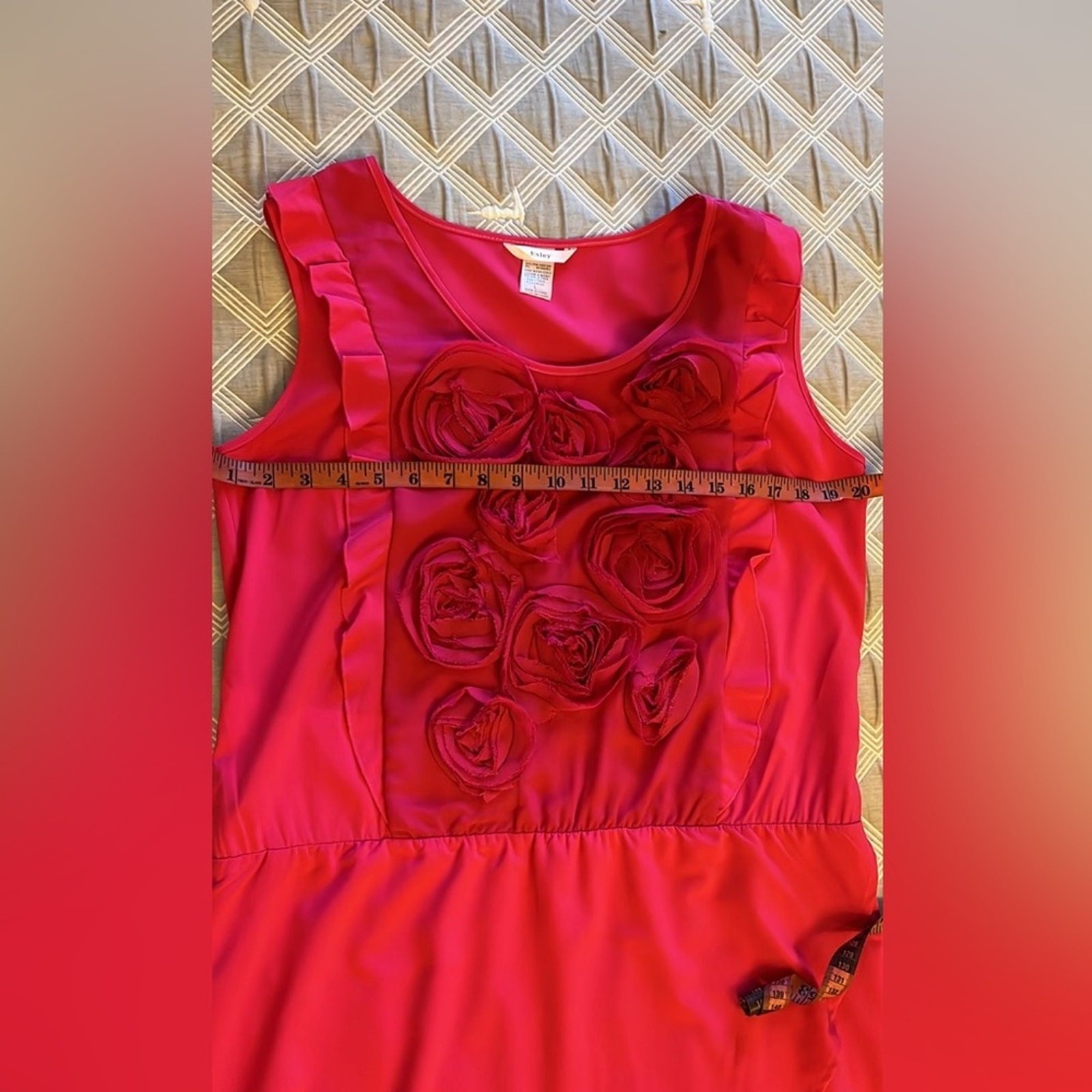 Esley Bold Pink Bold Statement summer Floral dres… - image 6