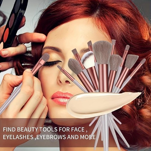Makeup Brushes 8-29pcs Makeup Kit Professional Women Cosmetic Soft Powder Brush - Picture 2 of 45