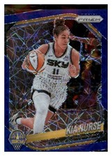 2025 Panini Prizm WNBA #24 Kia Nurse Blue Velocity Prizms