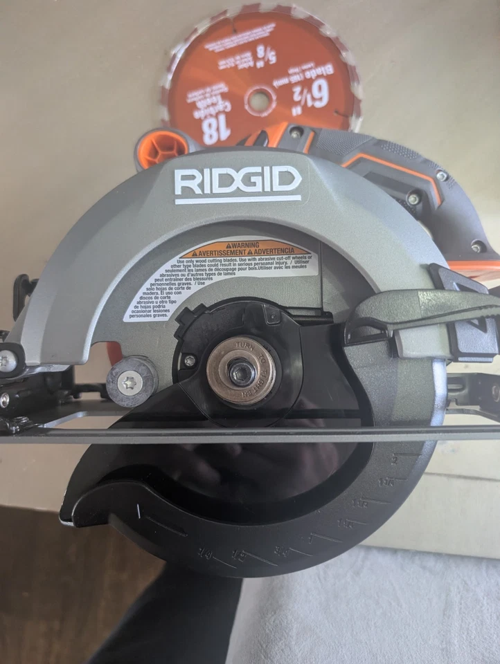 RIDGID R8655B 18V 18V 6 1/2 in. Circular Saw (TOOL ONLY) (New From Larger Kit) - Image 2 of 4
