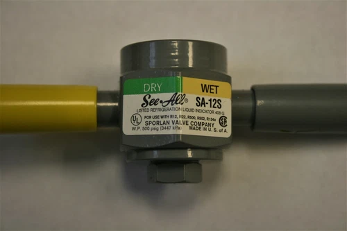 Sporlan See-All SA-12S 1/4" ODF Moisture & Liquid Indicator