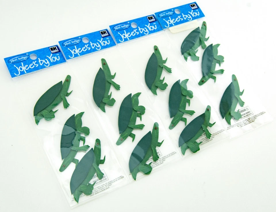 Lote de 4 adornos para tortugas Jolee's by You Boutique Foto 2 de 3