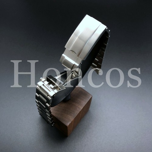 20MM SOLID OYSTER BAND BRACELET FITS FOR ROLEX SUB WITH LOCK STAINLESS STEEL - Picture 4 of 5