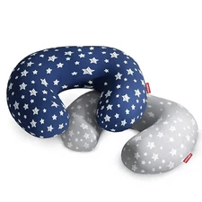 2 Pack Nursing Pillow Cover for Breastfeeding & Bottle Feeding Fits Boppy Pillow