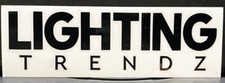 Vrhtf Nhra Rare Awesome Cool Lighting Trendz 6 X 2 Die Cut Sticker