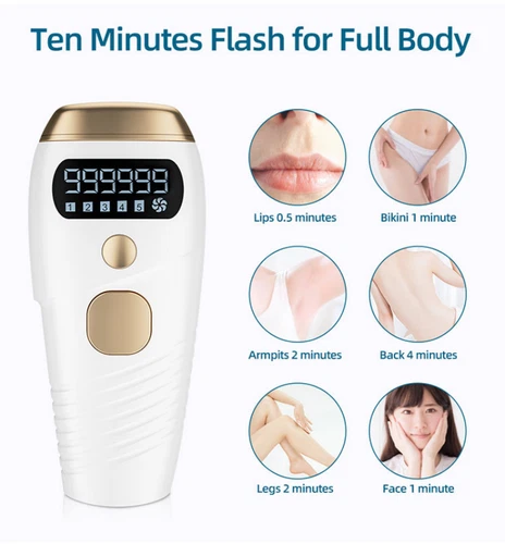 IPL Laser Hair Removal Epilator Permanent Body Machine 990,000 Flashes 5 Gears - Picture 3 of 12