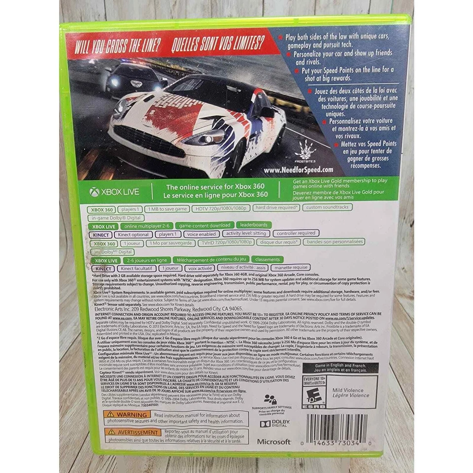 Need For Speed: Rivals for Microsoft Xbox 360 Video Game - Image 2 of 4