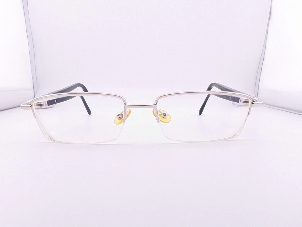 Fred Eyeglasses, Frames Only, In Life N2 001 Silver, ..-..-140, Metal, France - Image 2 of 4