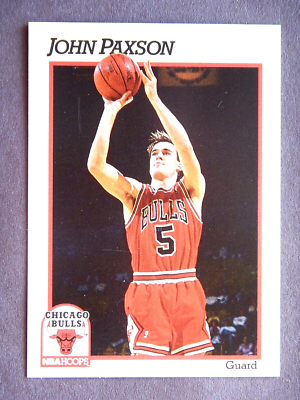 John Paxson #33 NBA Hoops 1991 Basketball Card (Chicago Bulls) | eBay