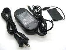 AC Adapter EH-62 + EP-62A DC Coupler For Nikon Coolpix 3700 4200 5200 5900 7900