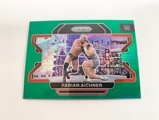 Fabian Aichner Green 2022 Panini Prizm WWE Wrestling Card # 3