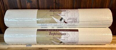 2 New Rolls of Architectural Inspirations Paintable Vinyl Wall Covering # 48792W
