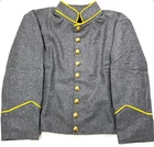 CIVIL WAR CS CSA CONFEDERATE CAVALRY SHELL JACKET-XLARGE 46R,48R
