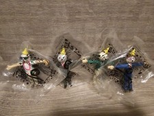 Jack in the Box Lot Of 4 BENDABLE JACK VTG Collectible Kids Meal Toys NEW Sealed