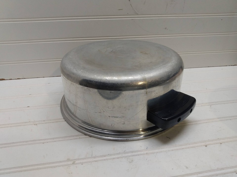 KitchenCraft Kitchen Craft 4Qt Aluminum Stock Pot Steamer Pan Double