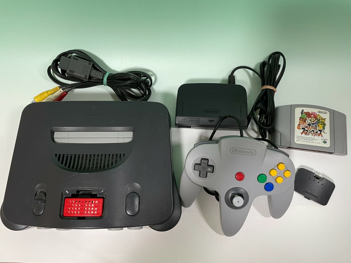 Nintendo 64 Console Memory Expansion Pak Smash Bros N64 Controller
