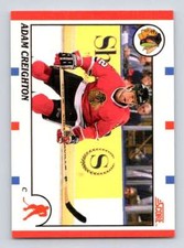 1990-91 Score Canadian Hockey #82 Adam Creighton NHL  Blackhawks