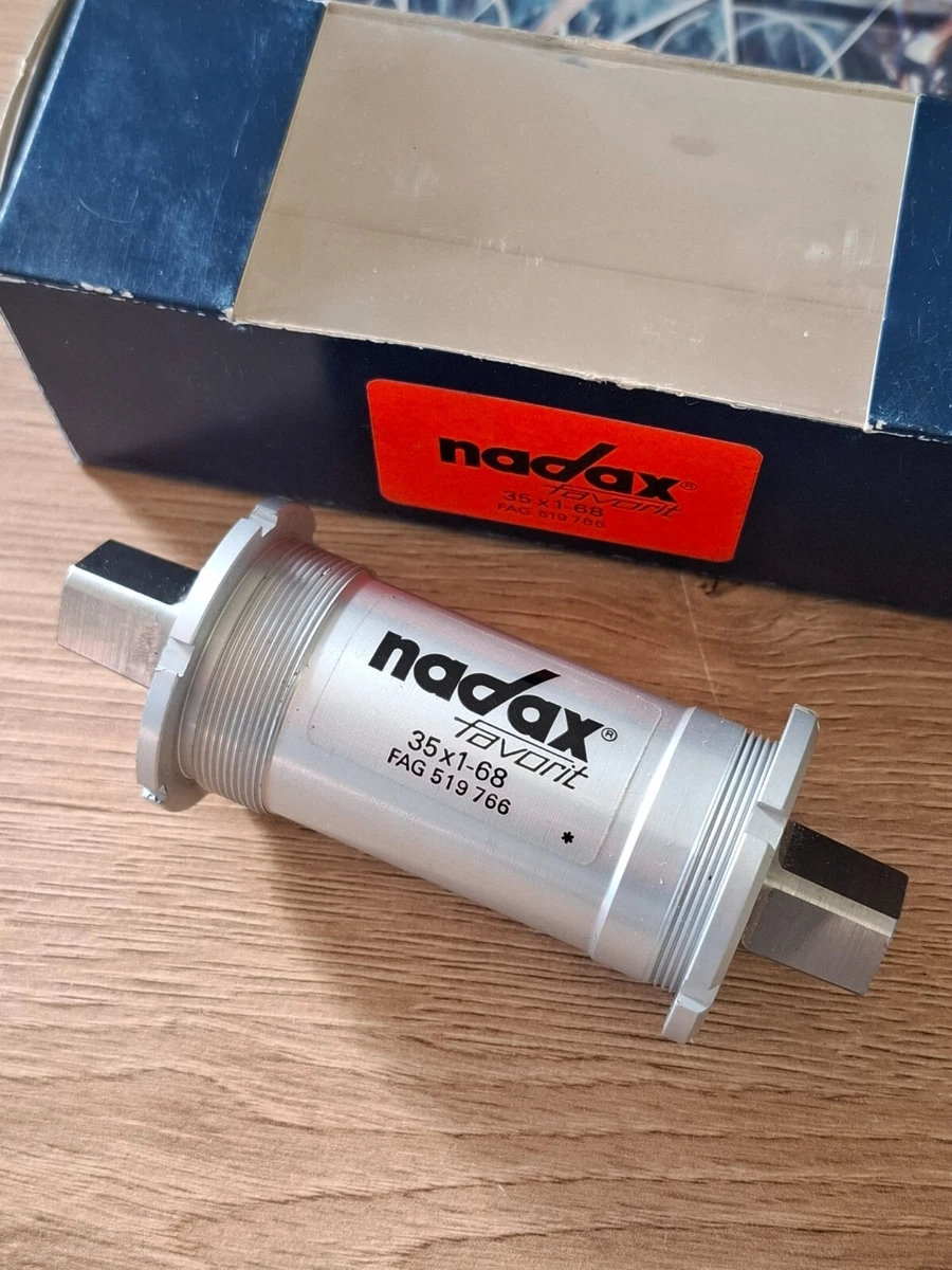 Boîtier De Pédalier Nervar 121mm – Filetage Français M35x100 – Vintage 70s