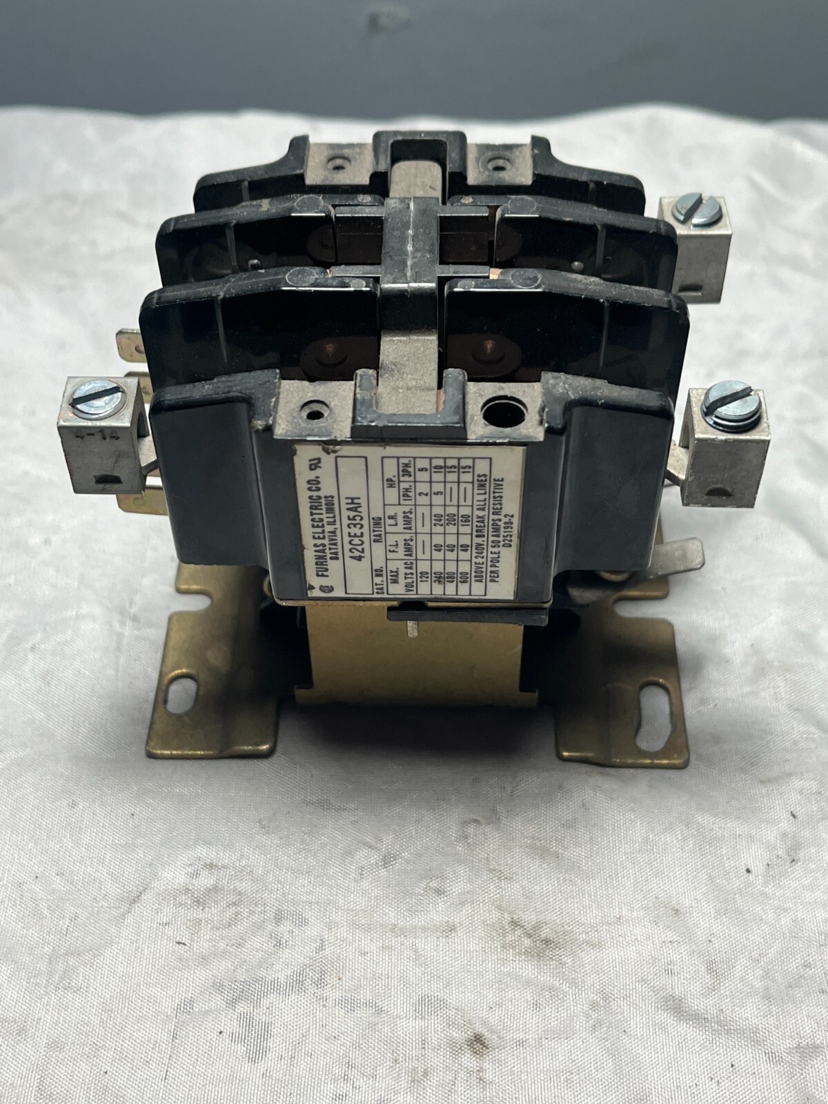 Contacteur Siemens 40LP32A D’occasion - Taille 5, Bobine 440-480V, Parfait état Fonctionnel