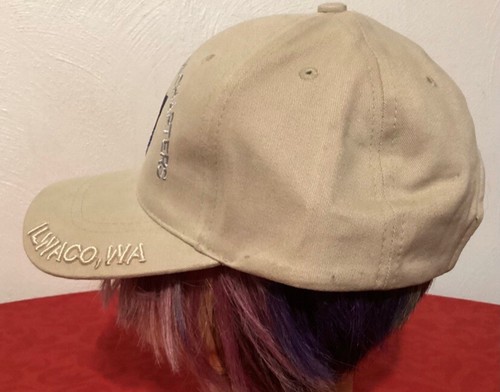 Vintage Pacific Salmon Charter Ilwaco WA Sturgeon Cap Trucker Adjustable Hat NEW - Bild 3 von 5