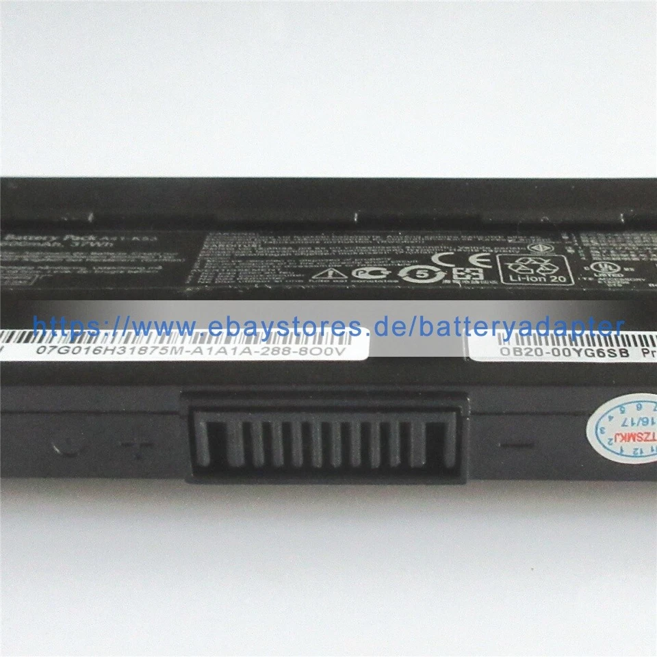 Batería Original A32-K53 A42-K53 para ASUS X54L X54C X54H A54C A54H X54HY Foto 4 de 4