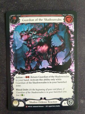 Flesh and Blood FaB - Guardian of the Shadowrealm - Monarch UL - Majestic Foil