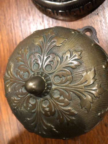 ANTIQUE MECHANICAL DOORBELL LOT- 1870S . AS IS - Picture 3 of 14