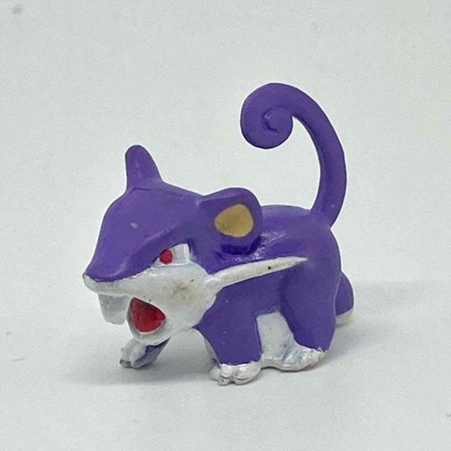 Rattata Pokemon Spielzeug Mini Figur Lila Ratte Nintendo Lila