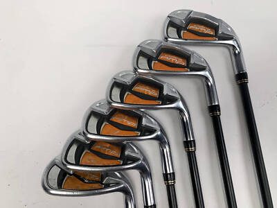 Cobra AMP Cell Orange Iron Set 6-PW+SW Lite Graphite Mens RH