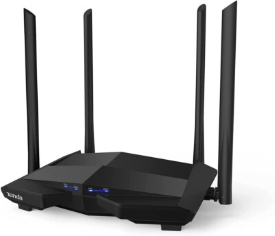 Tenda AC10U WLAN Router Dual-Band Gigabit Router AC1200 2,4Ghz & 5Ghz, 1200mbit
