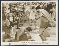 @Col Helen Of Troy ’56 JACQUES SERNAS STANLEY BAKER TORIN THATCHER FIGHT  