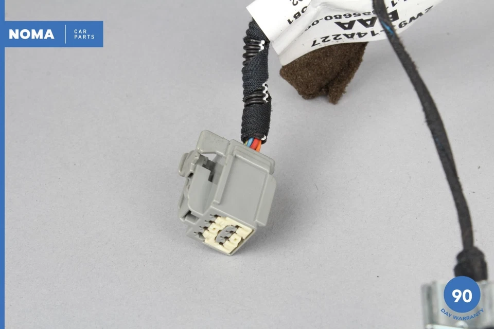 Jaguar XJ8 X350 2004 tapa trasera maletero arnés de cables juego de 2 2W9313A444EAA fabricante original Foto 4 de 4