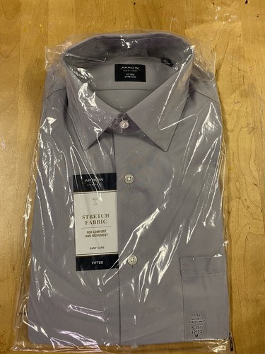 NWT Arrow Men's Dress Shirt Size Medium 