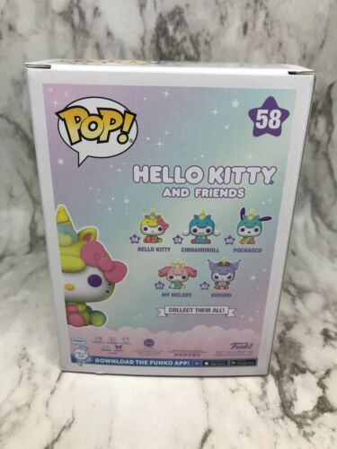 Funko Pop! #58 Sanrio Hello Kitty & Friends Fiesta Unicornio - Nuevo En Caja - Imagen 3 de 6