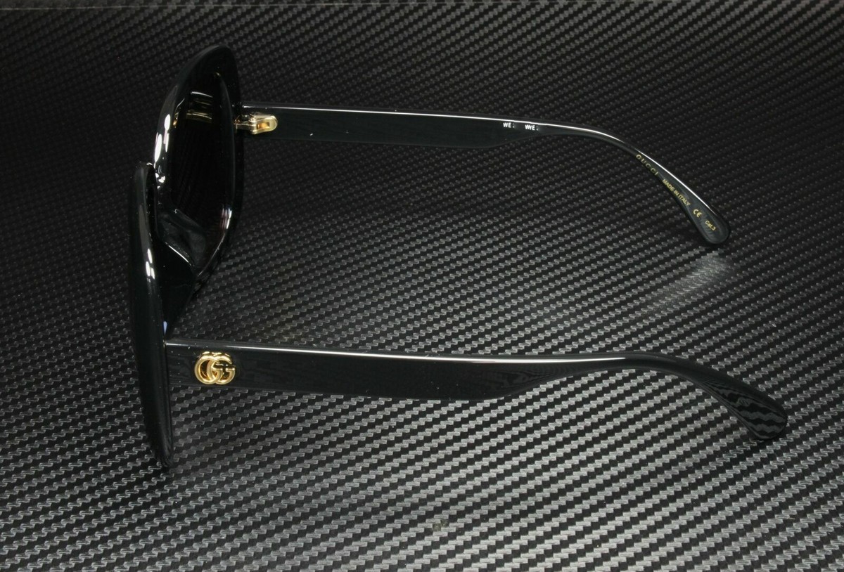 womens gucci black sunglasses