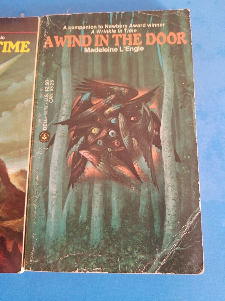 A Wrinkle In Time+A Wind in the Door by Madelaine L'Engle 7376