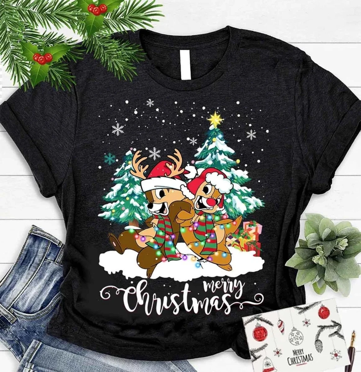 Disney christmas best sale tees
