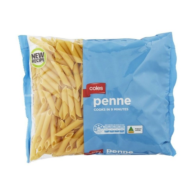 Coles Penne Pasta 500 gram for sale online eBay