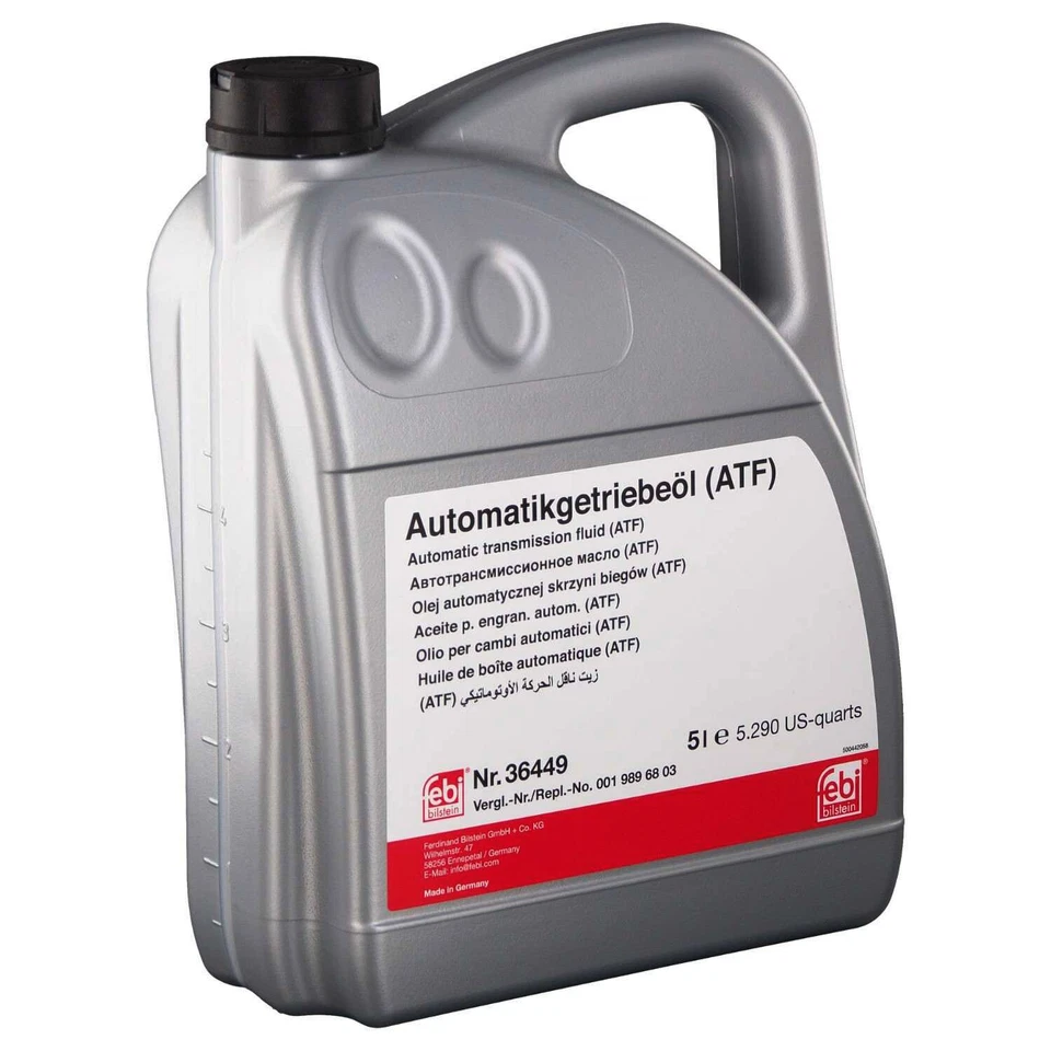 Aceite de transmisión automática 6 LiTer Febi ATF para Mercedes (CON FLUIDO ROJO) 236,14 Foto 3 de 4