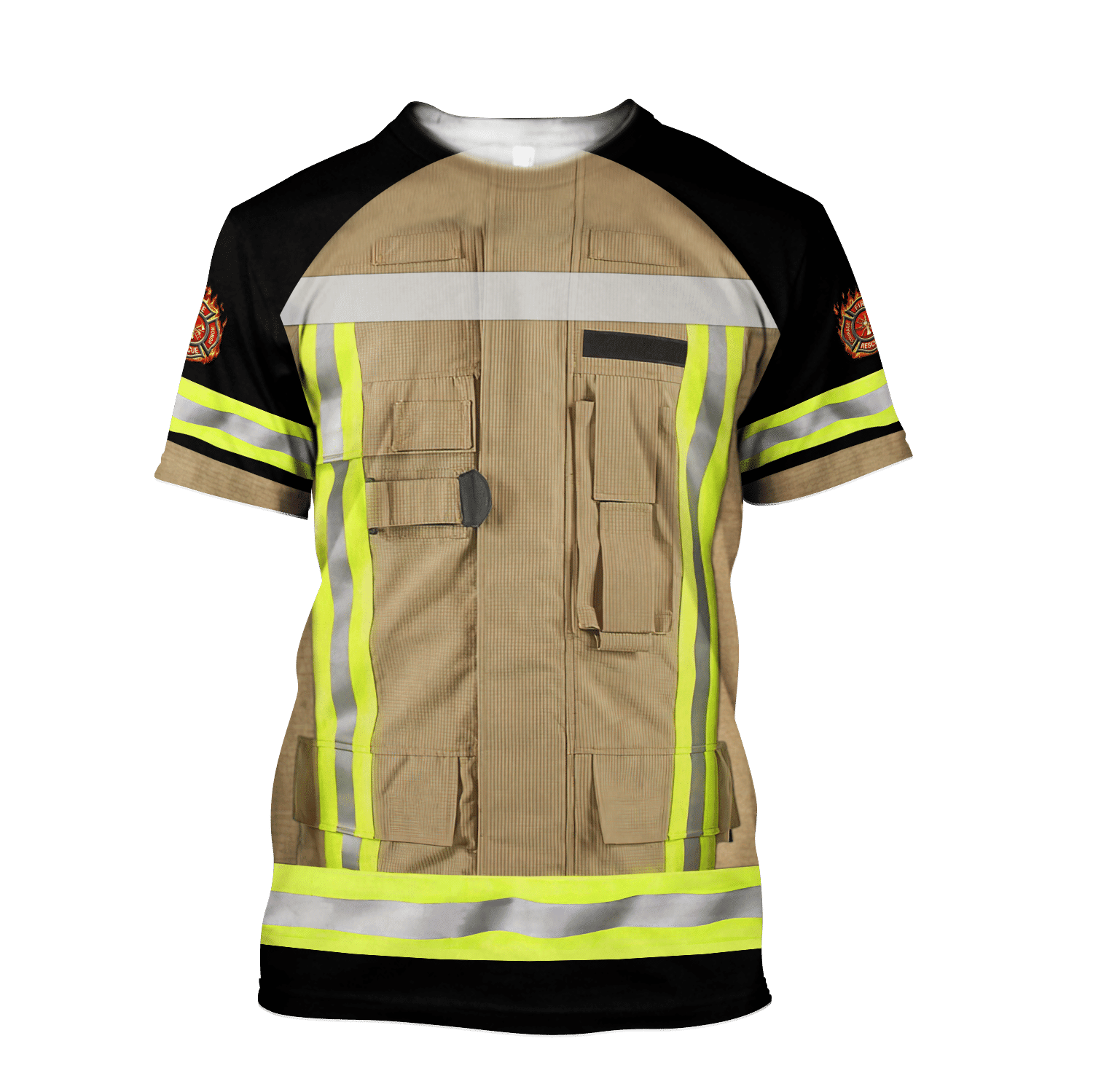 August Firefighter Hoodie For Men And Women,Special 3D Printed Design T-Shirts