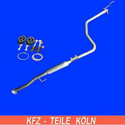 HONDA CIVIC 1.4 EJ9 Auspuffanlage Mitteltopf Mittelschalldämpfer + Set