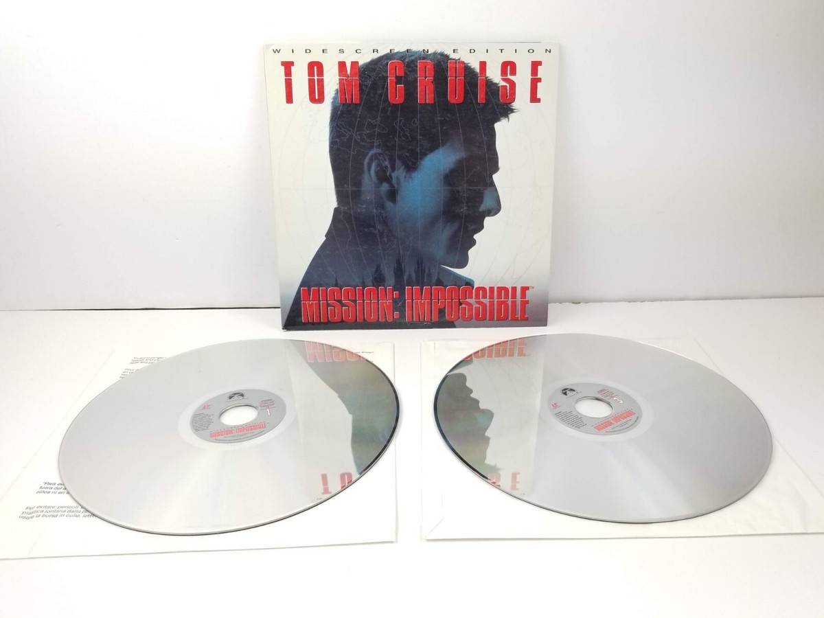 Mission Impossible Widescreen Laserdisc Laser Disc LD Tom Cruise