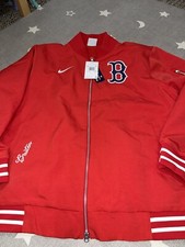 Boston Red Sox Nike Authentic Collection Dugout Full-Zip Bomber Jacket XXL